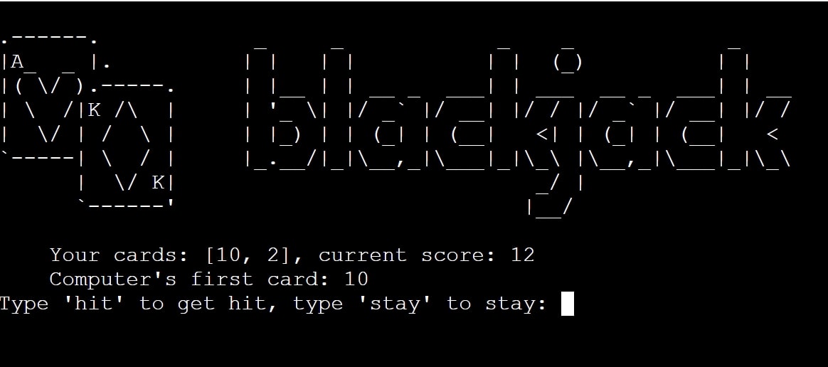 Blackjack (Python)